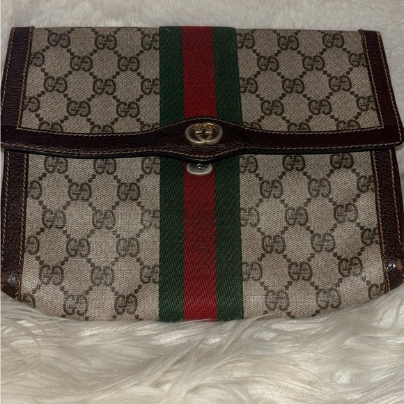 Authentic Gucci Mono Pouch - Picture 8 of 10